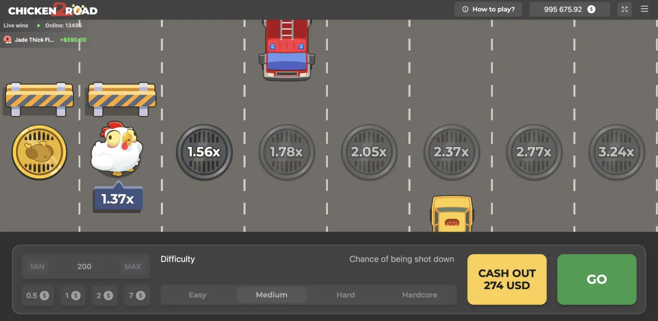 Play Chicken Road 2